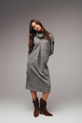 JULIA JUMPER MIDI - DRESS - Marble Slate