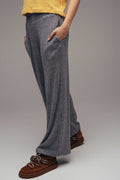 LAUREN LEISURE  PANTS - Ashen Gray