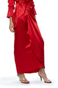 Catherine Silk Wrap - Passion Red-CHU CHU LOO-
