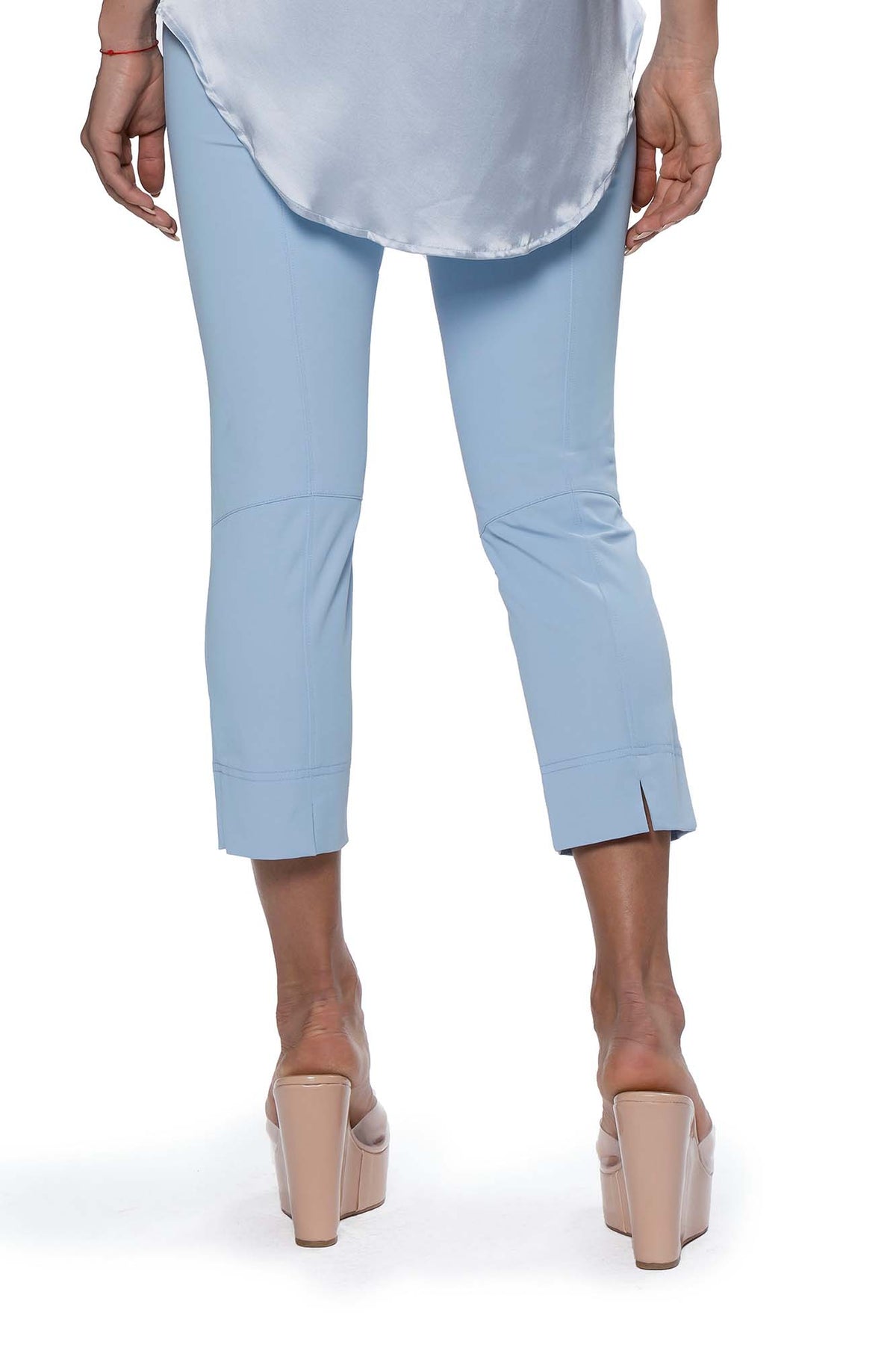Italian Crop Pant French Blue-CHU CHU LOO-